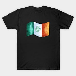 Celtic Knot Irish Flag T-Shirt